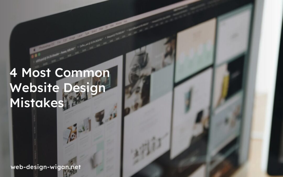 4 Most Common Website Design Mistakes